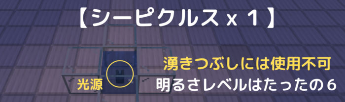 これで湧きつぶし100 に 全光源ブロックの明るさ比較 1 14対応