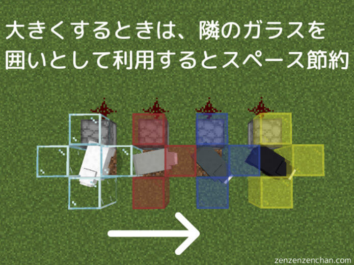 マイクラ 全16色の羊毛自動回収機の作り方 最小サイズ 超簡単 ぜんくら