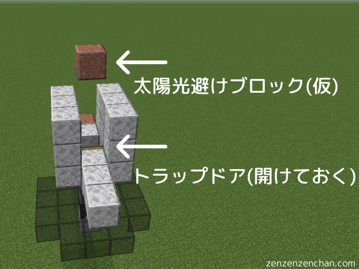 マイクラ ゴーレムトラップにも使える ゾンビを大釜に入れる方法 ぜんくら