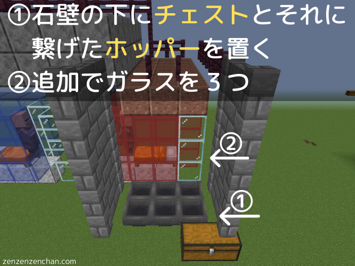 マイクラ1 17 1 毎時290個のアイアンゴーレムトラップの作り方 コスパ最強トラップで鉄無限 ぜんくら